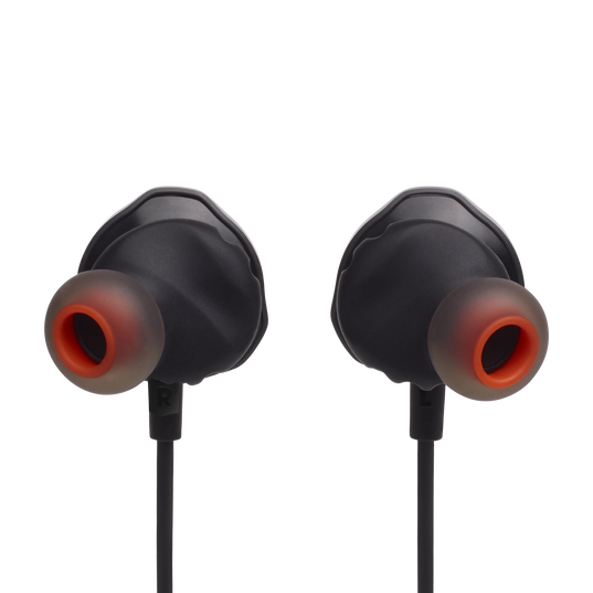 JBL Quantum 50C - Black - Wired in-ear gaming headset with USB-C adapter - Back